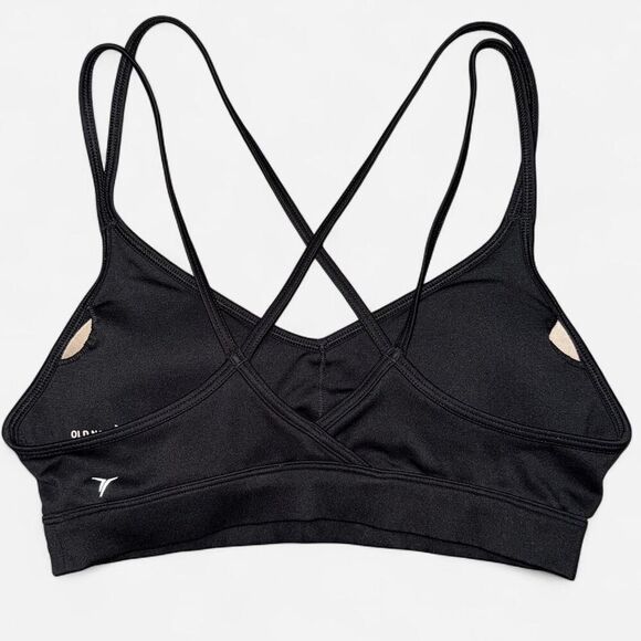 Old Navy Black Strappy Sports Bra - Picture 5 of 7
